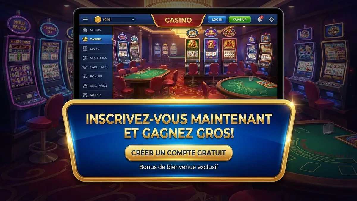 Inscription avec bonus